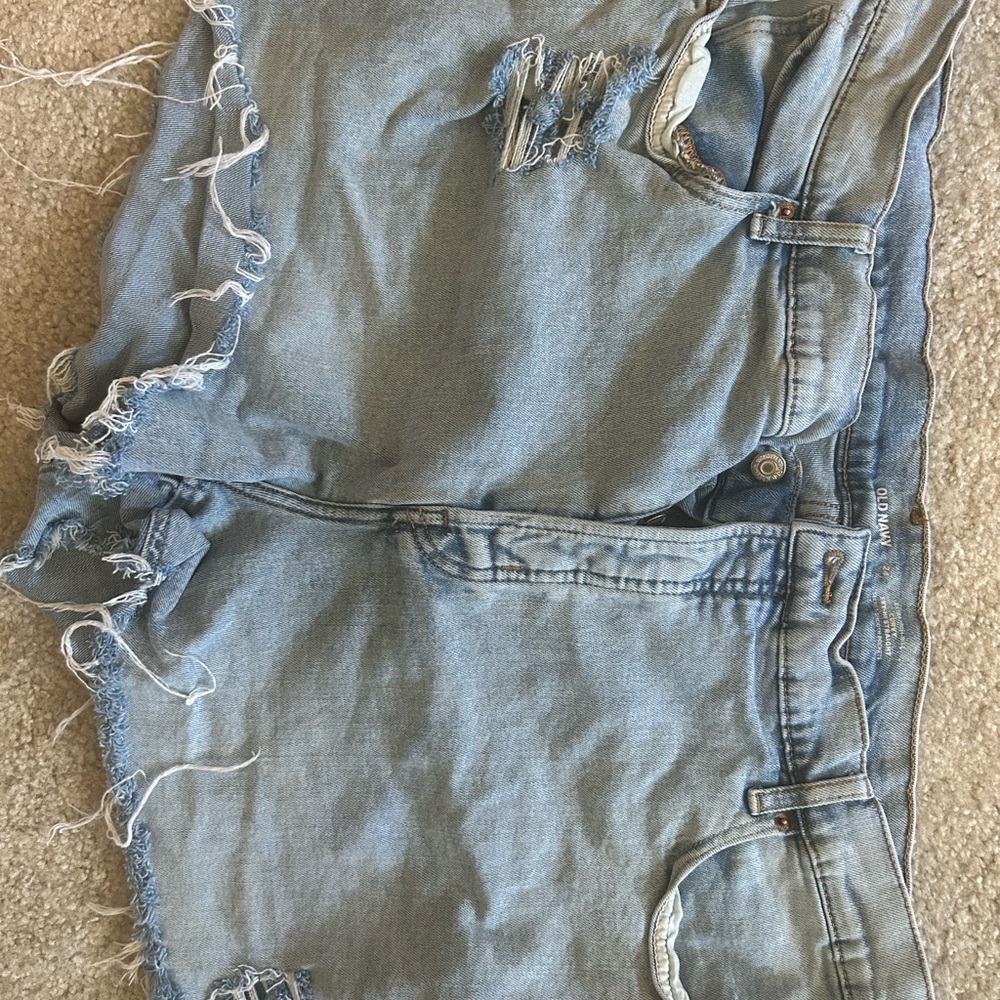 Old Navy Light Blue Denim Shorts